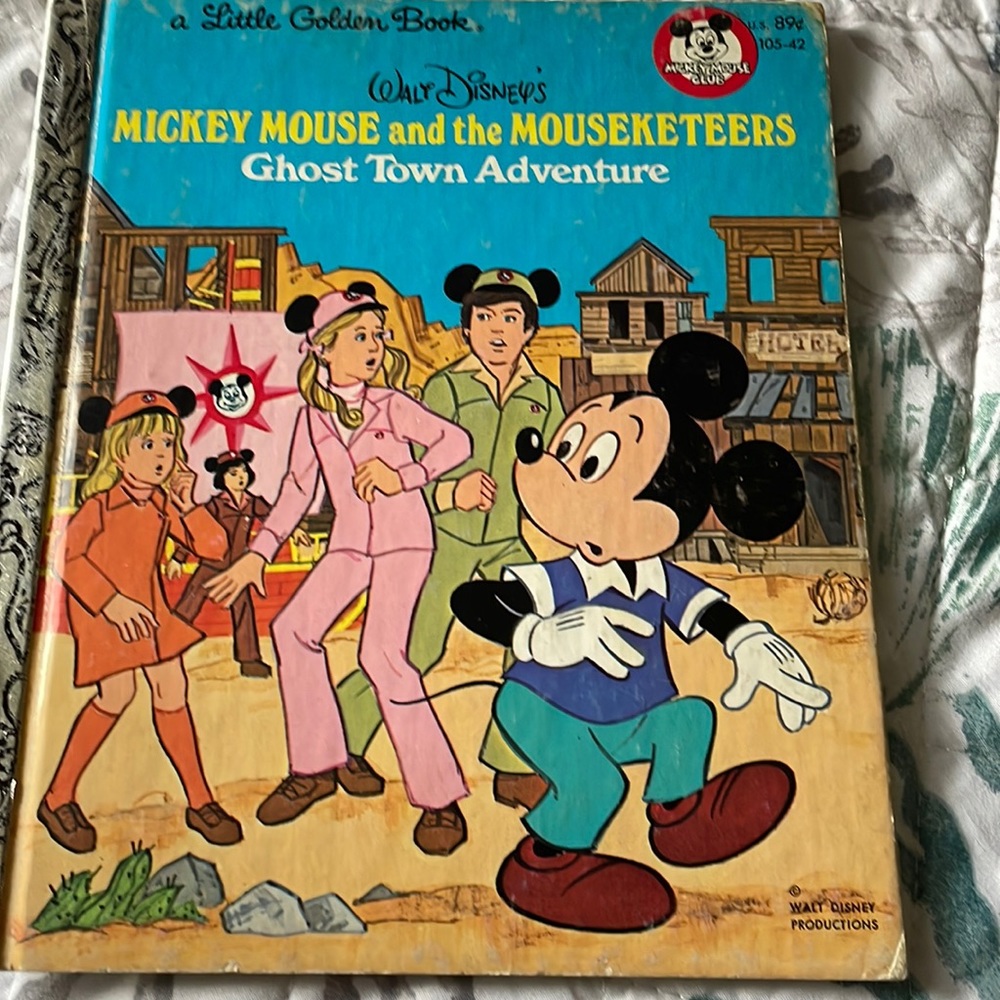 Walt Disney’s little golden book Mickey Mouse and the
